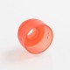 Authentic Gas Mods Replacement Color Cap for Nova RDA - Transparent Red, PMMA