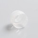 Authentic Gas Mods Replacement Color Cap for Nova RDA - Clear, PMMA