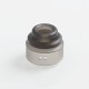 Authentic Gas Mods Replacement Color Cap for Nova RDA - Transparent Black, PMMA