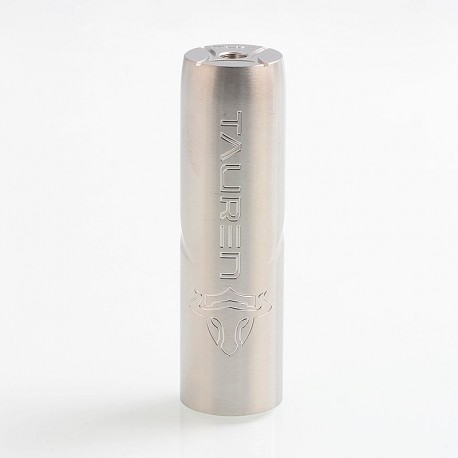 Authentic ThunderHead Creations THC Tauren Mechanical Mod - Silver, Stainless Steel, 1 x 18650 / 20700 / 21700