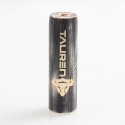 Authentic ThunderHead Creations THC Tauren Mechanical Mod - Grey, Brass, 1 x 18650 / 20700 / 21700