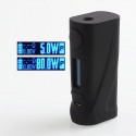 Authentic Storm ECO Pro 80W TC VW Variable Wattage Box Mod - Black, ABS, 5~80W, 1 x 18650