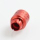 Authentic Lcovape 98K RDA Rebuildable Dripping Atomizer w/ BF Pin - Red, Aluminum + 316 Stainless Steel, 24.5mm Diameter