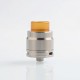 Authentic Ehpro Iguana RDA Rebuildable Dripping Atomizer w/ BF Pin - Silver, Stainless Steel, 24.5mm Diameter