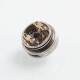 Authentic Ehpro Iguana RDA Rebuildable Dripping Atomizer w/ BF Pin - Silver, Stainless Steel, 24.5mm Diameter