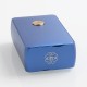 Authentic Dotmod Dotbox Dual Mech Mechanical Box Mod - Blue, Aluminum, 2 x 18650