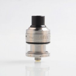 Authentic OBS Engine MTL RTA Rebuildable Tank Atomizer - Silver, Stainless Steel, 2ml, 24mm Diameter