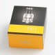 Authentic OBS Engine MTL RTA Rebuildable Tank Atomizer - Silver, Stainless Steel, 2ml, 24mm Diameter