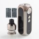 Authentic OBS Cube 80W 3000mAh VW Mod + Engine MTL RTA Kit - Chrome, 5~80W, 2ml, 24mm Diameter