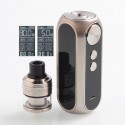 Authentic OBS Cube 80W 3000mAh VW Mod + Engine MTL RTA Kit - Chrome, 5~80W, 2ml, 24mm Diameter