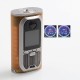 Authentic Lost Vape Modefined Lyra 200W TC VW Variable Wattage Box Mod - Amber Frame + Silver, 7~200W, 2 x 18650