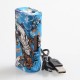 Authentic Vapor Storm ECO Pro 80W TC VW Variable Wattage Box Mod - Blue, ABS, 5~80W, 1 x 18650