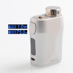 [Ships from Bonded Warehouse] Authentic Eleaf iStick Pico X 75W TC VW Variable Wattage Box Mod - Silver, 1~75W, 1 x 18650
