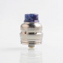 Authentic Wotofo Elder Dragon RDA RYUJIN RDA Rebuildable Dripping Atomizer w/ BF Pin - Silver, Stainless Steel, 22mm Diameter