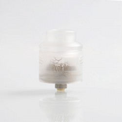 Authentic Wotofo Profile RDA Rebuildable Dripping Atomizer w/ BF Pin - Frosted Clear, PC + Stainless Steel, 24mm Diameter