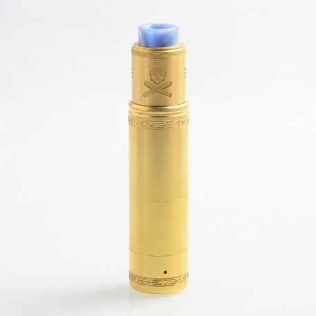 Authentic VandyVape Bonza Hybrid Mechanical Mod + V1.5 RDA Kit - Brass, 1 x 18650 / 20700 / 21700