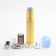 Authentic Vandy Vape Bonza Hybrid Mechanical Mod + V1.5 RDA Kit - Brass, 1 x 18650 / 20700 / 21700