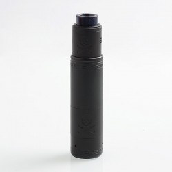Authentic VandyVape Bonza Hybrid Mechanical Mod + V1.5 RDA Kit - Copper Matte Black, 1 x 18650 / 20700 / 21700