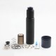 Authentic Vandy Vape Bonza Hybrid Mechanical Mod + V1.5 RDA Kit - Copper Matte Black, 1 x 18650 / 20700 / 21700