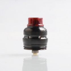 Authentic Wotofo Elder Dragon RDA RYUJIN RDA Rebuildable Dripping Atomizer w/ BF Pin - Black, Stainless Steel, 22mm Diameter