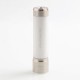 Authentic Acrohm Fush LED Semi-Mechanical Tube Mod - Silver, 1 x 18650, 26mm Diameter