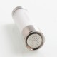 Authentic Acrohm Fush LED Semi-Mechanical Tube Mod - Silver, 1 x 18650, 26mm Diameter