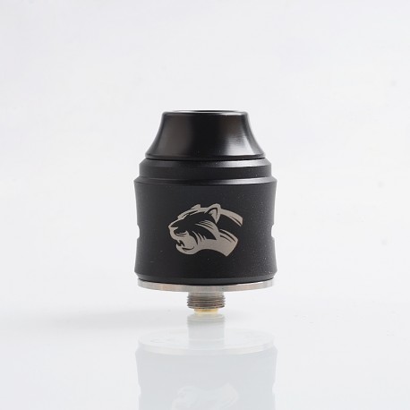 Authentic OBS Cheetah 3 III RDA Rebuildable Dripping Atomizer w/ BF Pin - Black, Stainless Steel, 25mm Diameter