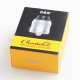 Authentic OBS Cheetah 3 III RDA Rebuildable Dripping Atomizer w/ BF Pin - Black, Stainless Steel, 25mm Diameter