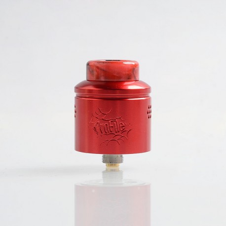 Authentic Wotofo Profile RDA Rebuildable Dripping Atomizer w/ BF Pin - Red, Aluminum, 24mm Diameter