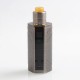 Authentic Smoant Battlestar 200W Squonker Kit VV / VW / DVW Box Mod + RDA Kit - Black, 1~200W, 7ml Bottle, 2 x 18650