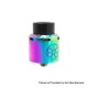 Authentic Asmodus .Blank RDA Rebuildable Dripping Atomizer w/ BF Pin - Rainbow, Stainless Steel, 24mm Diameter