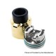 Authentic Asmodus .Blank RDA Rebuildable Dripping Atomizer w/ BF Pin - Rainbow, Stainless Steel, 24mm Diameter