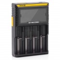 [Ships from Bonded Warehouse] Authenitc Nitecore D4 4-Slot Digital Battery Charger for Ni-MH / Ni-Cd Battery - Black, US Plug