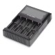 [Ships from Bonded Warehouse] Authenitc Nitecore D4 4-Slot Digital Battery Charger for Ni-MH / Ni-Cd Battery - Black, US Plug