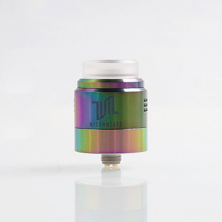 Authentic VandyVape Widowmaker RDA Rebuildable Dripping Atomizer w/ BF Pin - 7-Color, Stainless Steel, 24mm Diameter