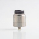 Authentic VandyVape Widowmaker RDA Rebuildable Dripping Atomizer w/ BF Pin - Silver, Stainless Steel, 24mm Diameter