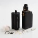 Authentic Advken CP Squonking Mechanical Box Mod + RDA Kit - Black, 1 x 18650, 7ml