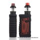 Authentic VandyVape Jackaroo 100W TC VW Box Mod + Jackaroo Tank Kit - Orange Viper, 5~100W, 1 x 18650 / 20700 / 21700, 5ml