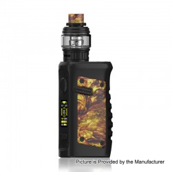 Authentic VandyVape Jackaroo 100W TC VW Box Mod + Jackaroo Tank Kit - Gold Agate, 5~100W, 1 x 18650 / 20700 / 21700, 5ml