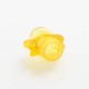 810 Beauty Style Drip Tip for Goon / Kennedy / Reload / Battle RDA - Yellow, Resin, 22mm