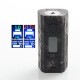 Authentic Hotcig G217 217W TC VW Variable Wattage Box Mod - Black, PC, 1~217W, 2 x 18650