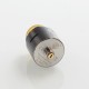 Authentic ThunderHead Creations THC Tauren Solo RDA Rebuildable Dripping Atomizer w/ BF Pin - SS Black, 2ml, 24mm Diameter