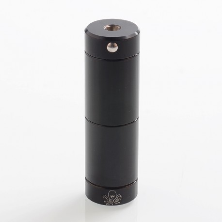 [Ships from Bonded Warehouse] Authentic Cthulhu Tube Dual MOSFET Semi-Mechanical Mod - Black, 1 x 18350 / 18650, 24mm Diameter