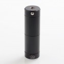 [Ships from Bonded Warehouse] Authentic Cthulhu Tube Dual MOSFET Semi-Mechanical Mod - Black, 1 x 18350 / 18650, 24mm Diameter