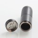 Authentic Cthulhu Tube Dual MOSFET Semi-Mechanical Mod - Black, 1 x 18350 / 18650, 24mm Diameter