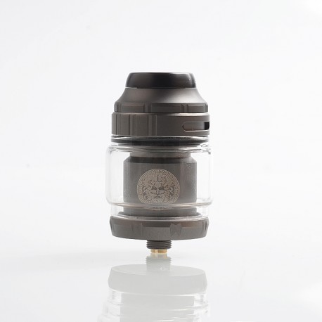 [Ships from Bonded Warehouse] Authentic GeekVape Zeus X RTA Rebuildable Tank Atomizer - Gun Metal, Stainless Steel, 4.5ml, 25mm