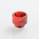 Authentic Vapefly Replacement Drip Tip for Brunhilde Top Coiler RTA - Red, Resin