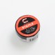 Authentic Coilology Staple Ni80 Wire Prebuilt Coil - 38GA x 28GA x 8 + 36GA, 0.34 Ohm (10 PCS)