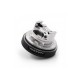 Authentic Steam Crave Glaz RTA V2 31mm Rebuildable Tank Atomizer - Silver, 7 / 10ml, 31mm Diameter