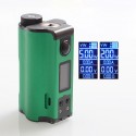 [Ships from Bonded Warehouse] Authentic Dovpo Topside Dual 200W TC VW Squonk Box Mod - Green, 5~200W, 2 x 18650, 10ml